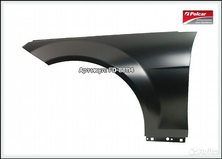 Крыло переднее левое мерседес W204