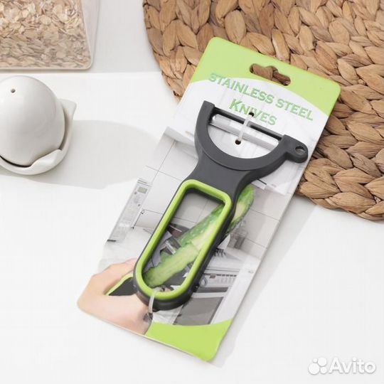 Овощечистка «Сайгон», горизонтальная, цвет микс