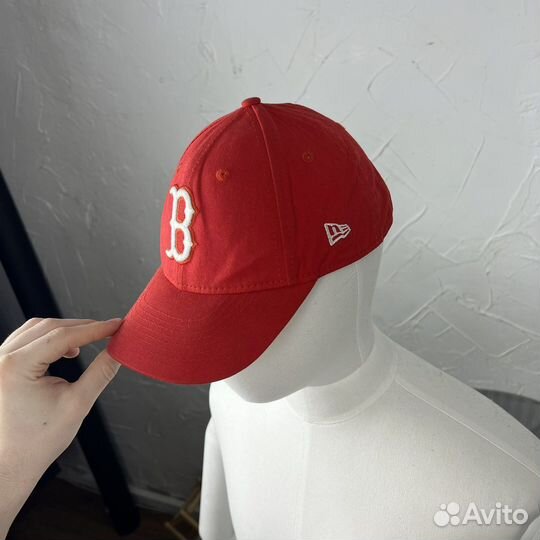 Кепка Boston Red Sox Оригинал Бейсболка Красная