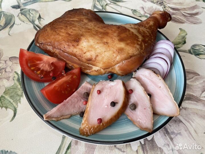 Мясо горячего копчения, варено копченое