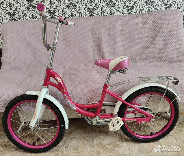 Детский велосипед Black Aqua Camilla 18