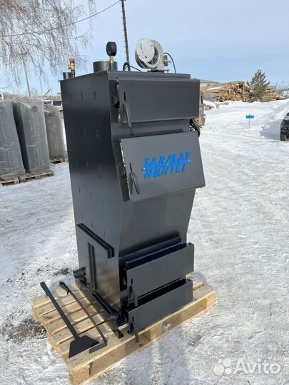 Твердотопливный котел длительного горения