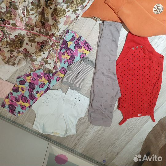 Детские вещи пакетом на девочку 98 104