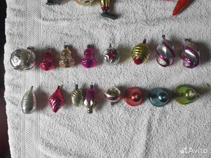 Елочные игрушки СССР