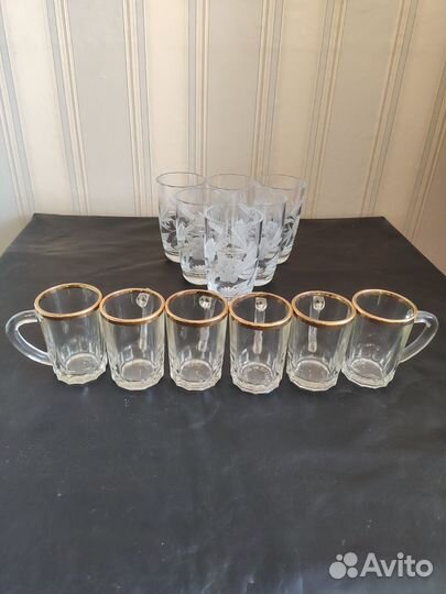 Стопки стаканы СССР