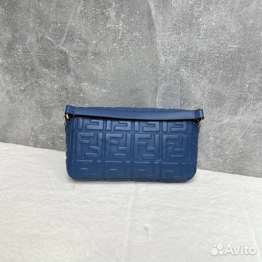 Сумка Fendi Baguette синяя