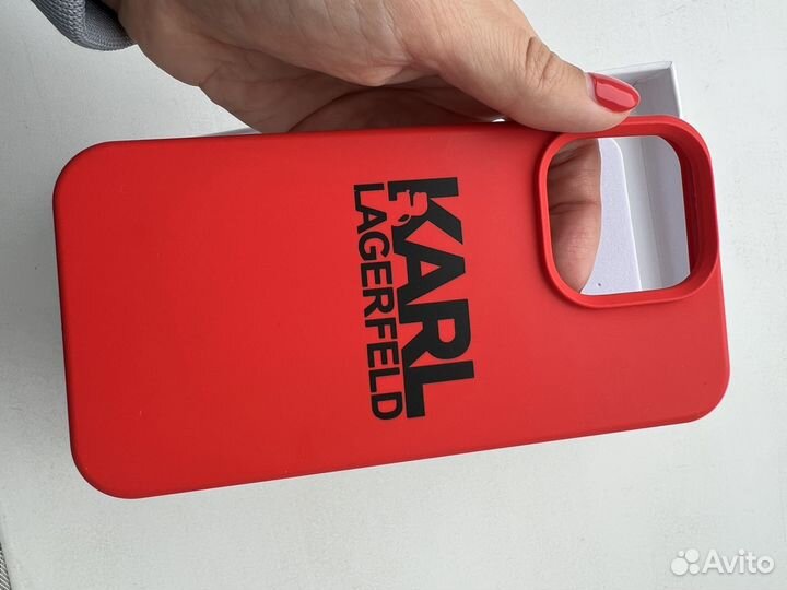 Чехол на iPhone 13 pro karl lagerfeld