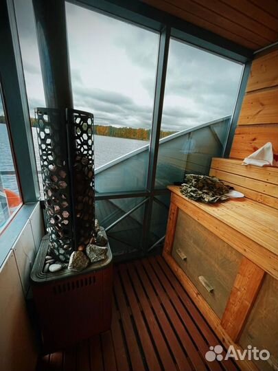 Аренда хаусбота с баней