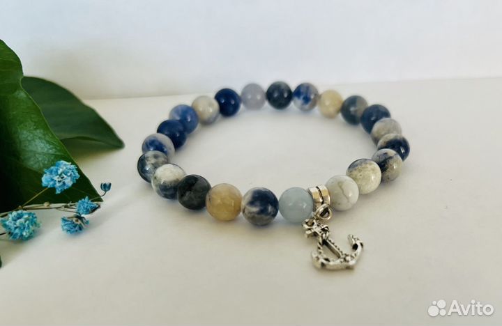 Браслет из натуральных камней, женский