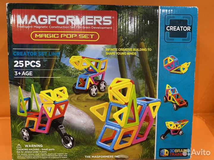 Magformers Magic Pop Set конструктор магнитный