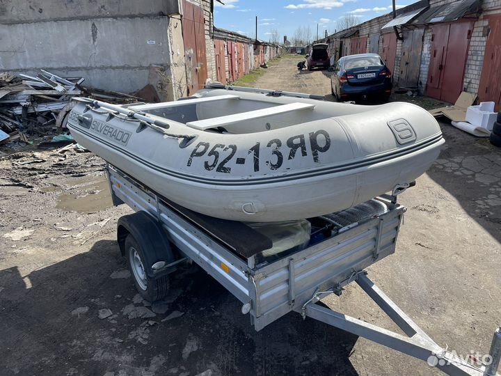 Надувная лодка silverado 33S пвх