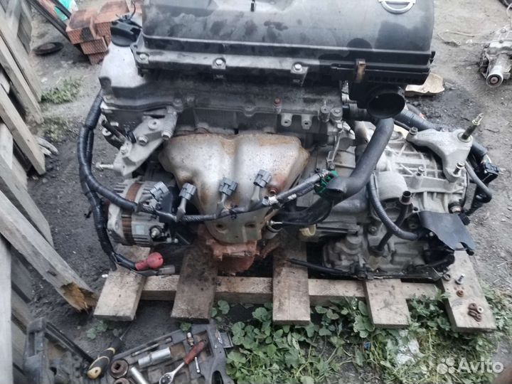 Двигатель ниссан целиком или в разбор
