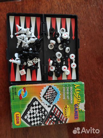 Шахматы нарды шашки 3 в 1