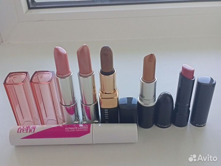 Помады Maybelline тушь Avon