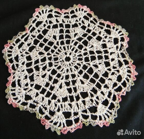 Вязанные салфетки маленькие
