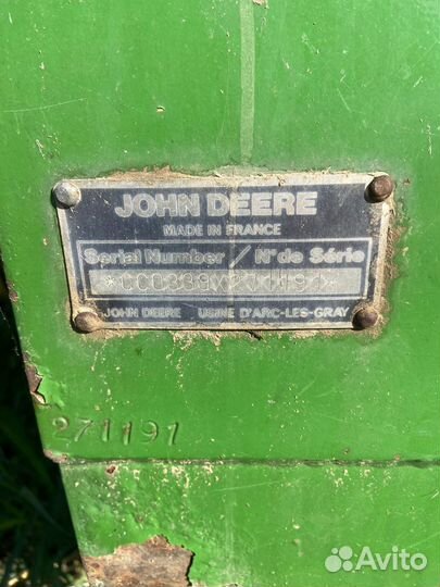 Пресс-подборщик John Deere 336, 1991