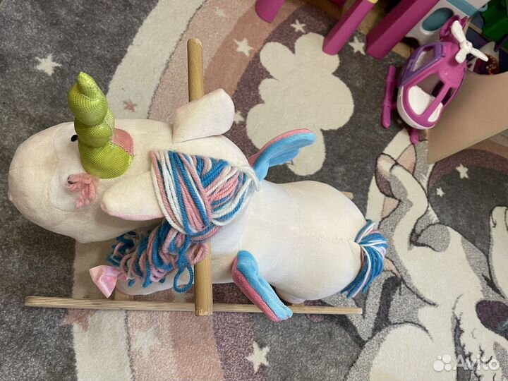 Качалка детская единорог