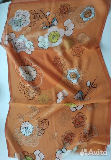 Шелковые шарфы от финского дизайнера Marja Kurki