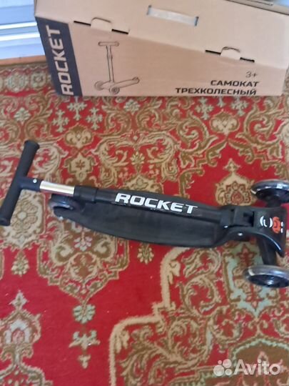 Самокат детский трехколесный новый