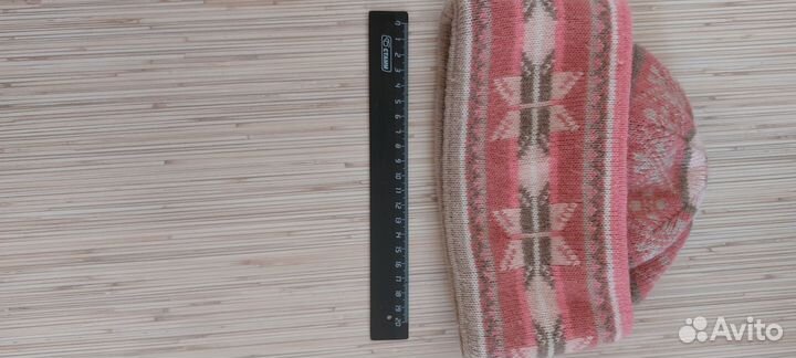 Шапка с шарфом зимний