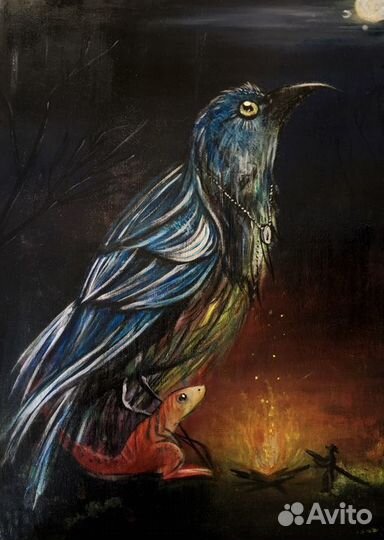 Картина акрилом