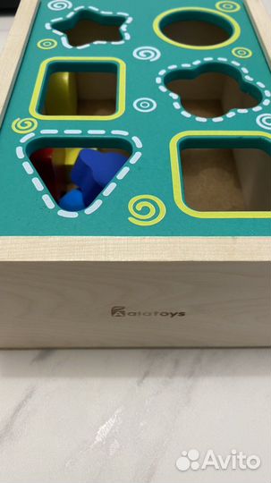 Деревянный сортер Монтессори Alatoys