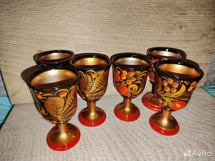 Уникальный подарочный набор рюмок 