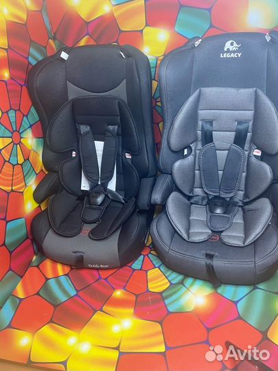 Детское автокресло новое от 9 мес. до 12 лет