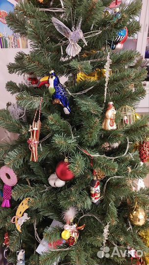 Елка искусственная 180 см разборная