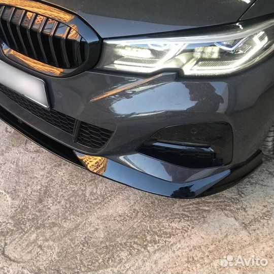 Губа переднего бампера BMW 3 series G20 AC