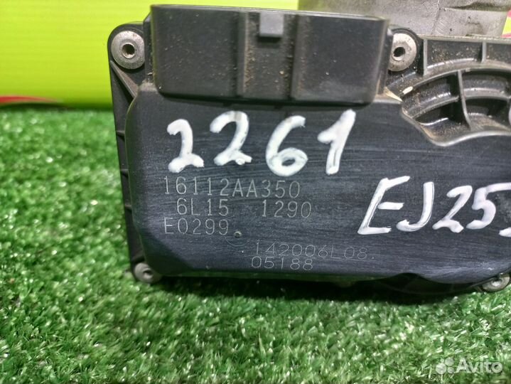 Заслонка дроссельная subaru, BM9,BR9,YA9 exiga,legacy EJ253 электро 16112AA350