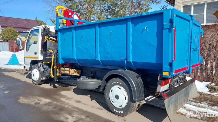 Isuzu NQR71 с КМУ, 2007