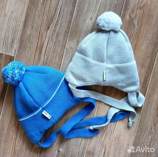 Шапка детская зимняя на малыша 42-44 р-р