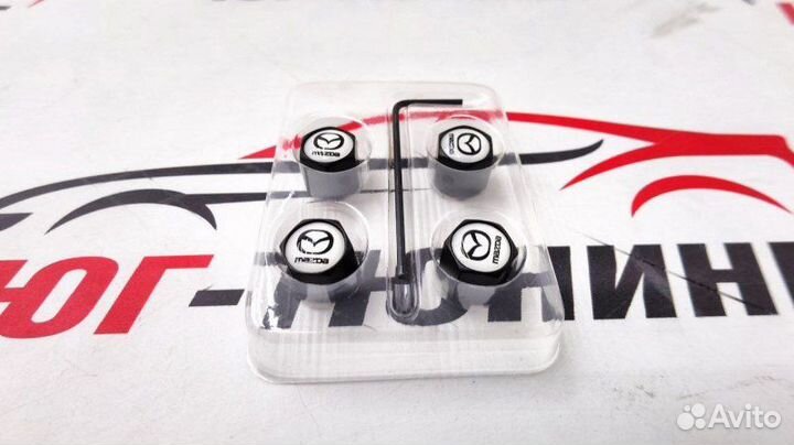 Колпачки на ниппель Mazda с анти кражей