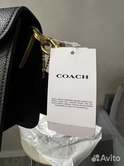 Сумка coach tabby 26 черная