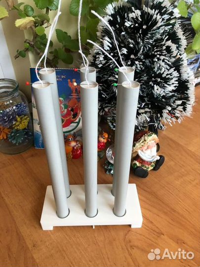 Форма для изготовления свечей из воска, парафина