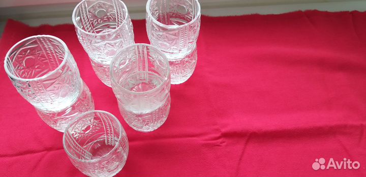 Хрустальные рюмки СССР