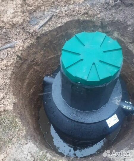 Септик монтаж в 1 день