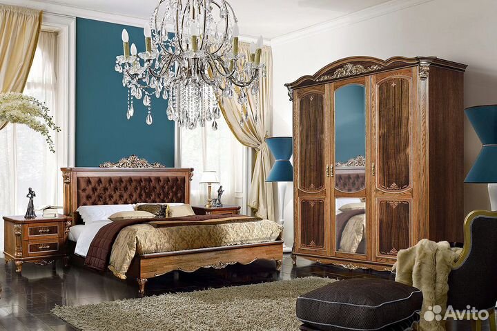 Спальный гарнитур дуб Альба Новый Пинскдрев