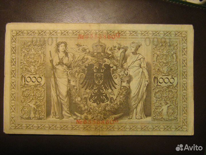 1000марок 1910г