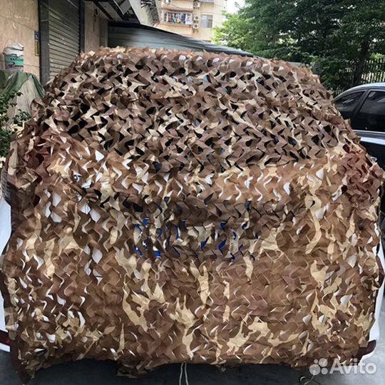 Маскировочная сеть камыш