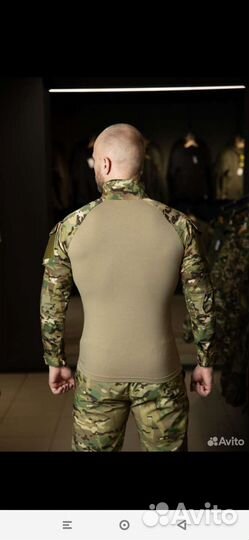 Тактический костюм с наколенниками