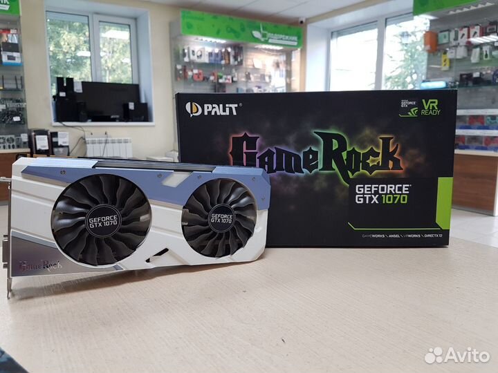 Видеокарта Palit GeForce GTX 1070 8gb