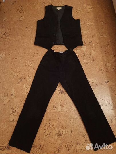 Костюм вельвет для мальчика 134