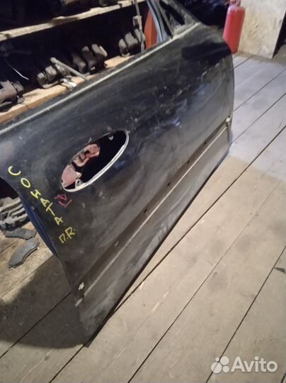 Дверь Sonata (01-11) +Тагаз пер R б\у (арт. 760043B110)