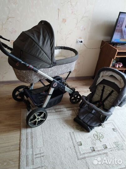 Коляска 2 в 1 harten recer GT