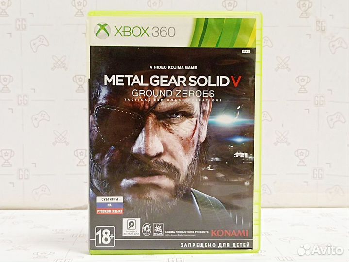 Metal Gear Solid V Ground Zeroes для Xbox 360
