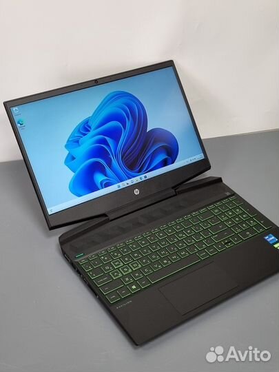 Ноутбук HP Pavilion Gaming i5 11300H RTX 3050ti