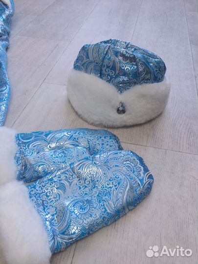 Костюм снегурочки взрослый