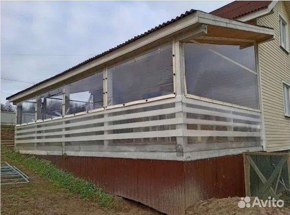 Мягкие окна на террасу и веранду